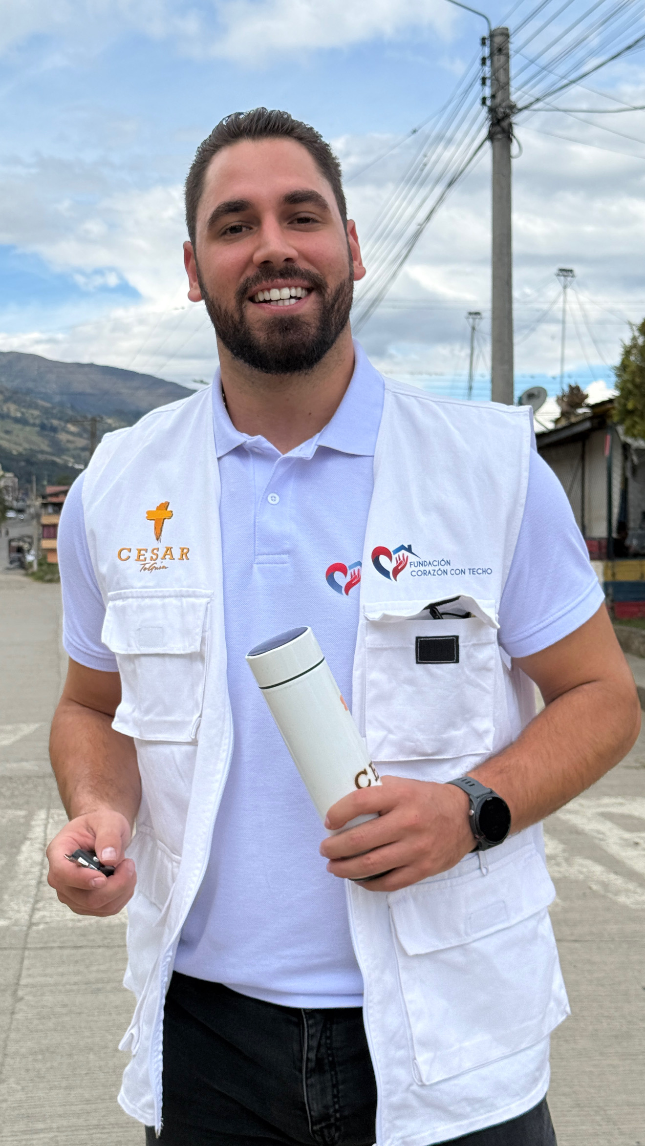 César Te Guía, pastor santandereano